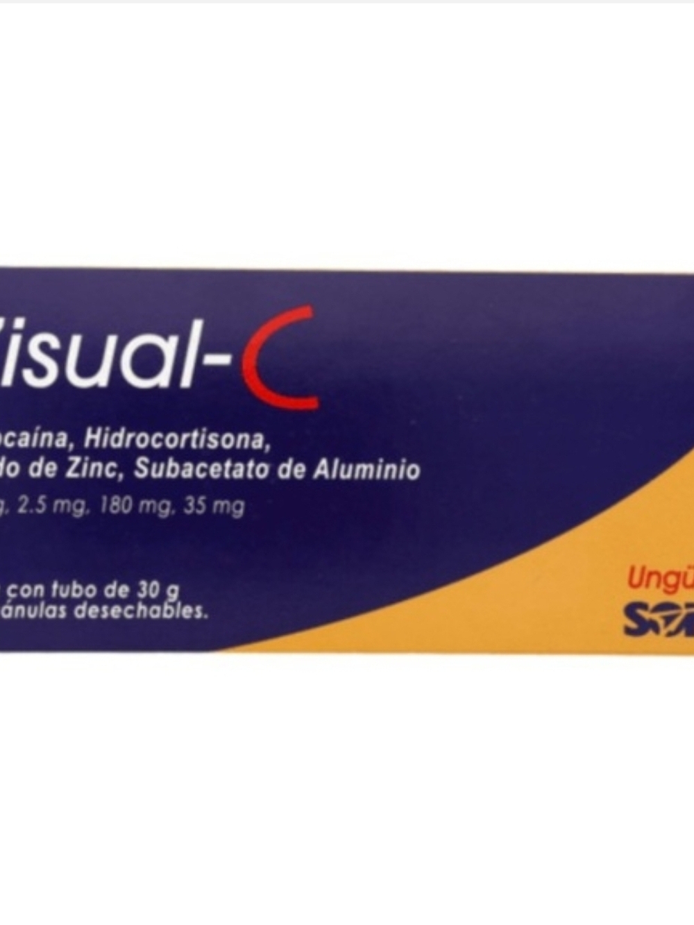 Zisual-C Topical Ointment - Hemorrohoid Relief